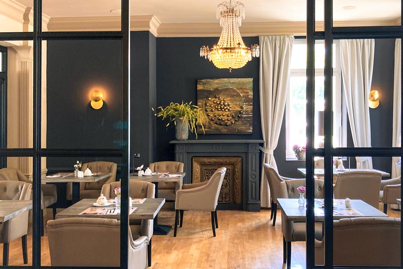 Einblick in das geschmackvolle Restaurant